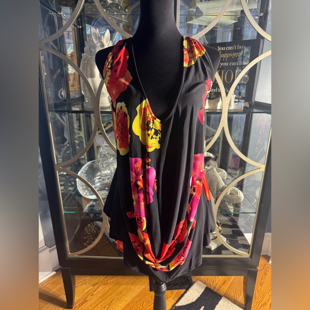 XOXO Asymetrical Floral Mini Dress